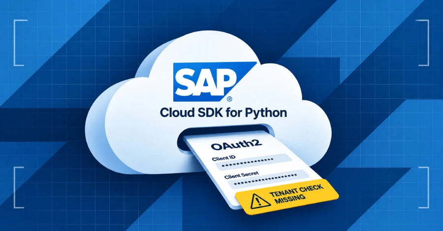 SAP Discloses Critical CVSS 10 Flaw in Cloud SDK for Python Allowing OAuth2 Credential Theft