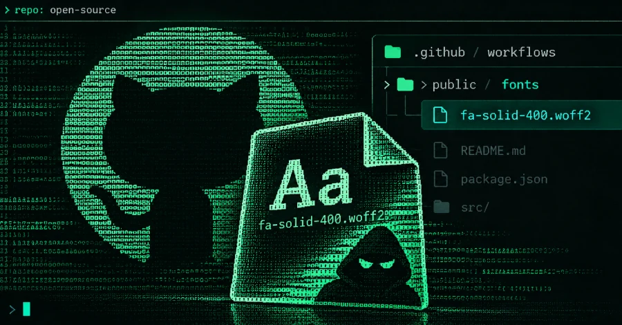 GhostAction Attackers Plant Credential Stealer Disguised as Font in 94 GitHub Repositories